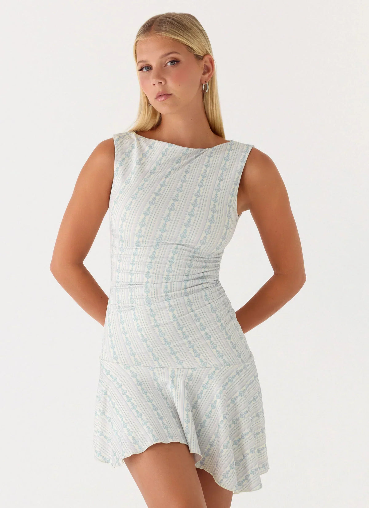Summer Delight Mini Dress White