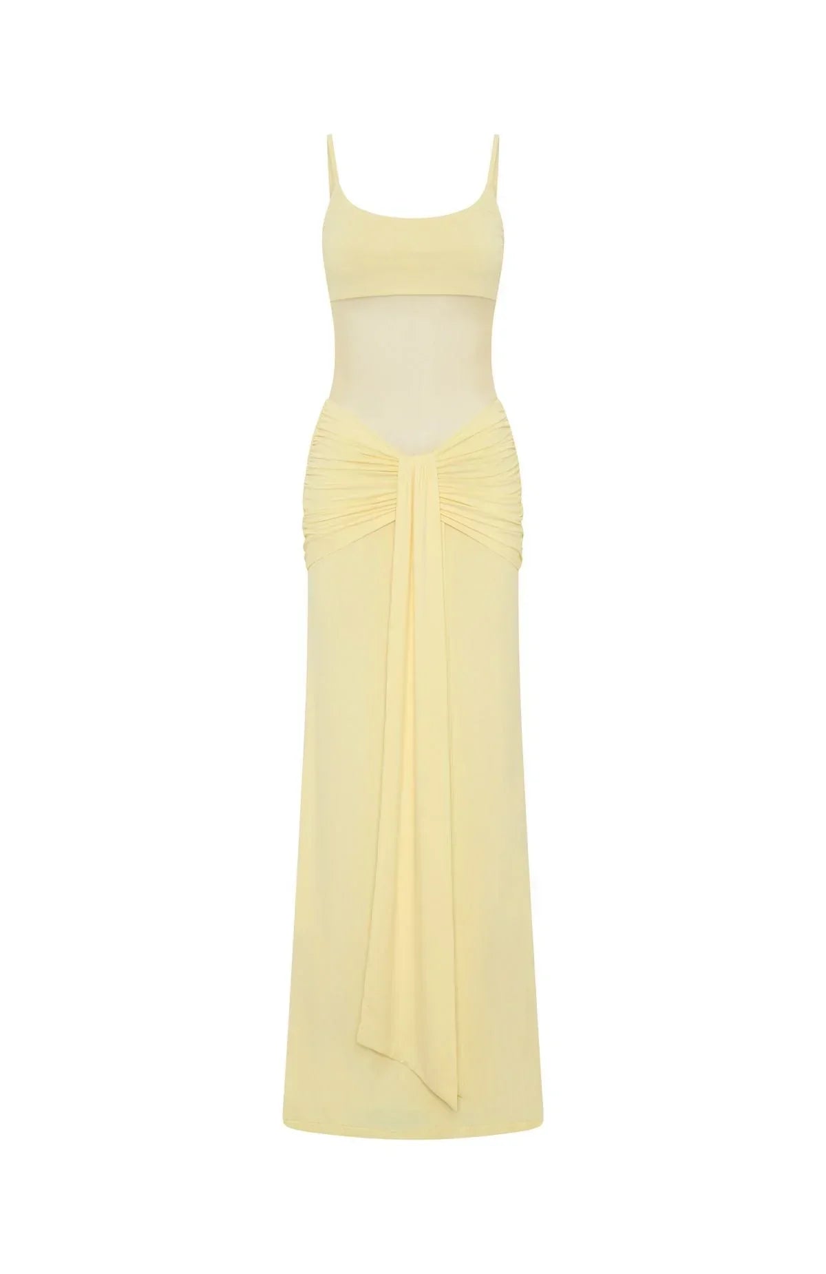 Confetti Skies Maxi Dress Lemon