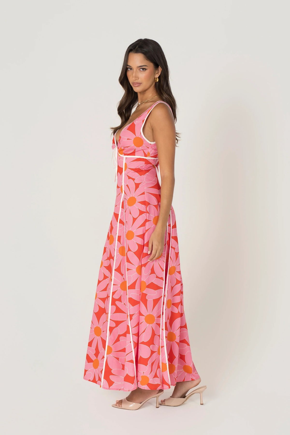 Quinley Print Sleeveless Maxi Dress
