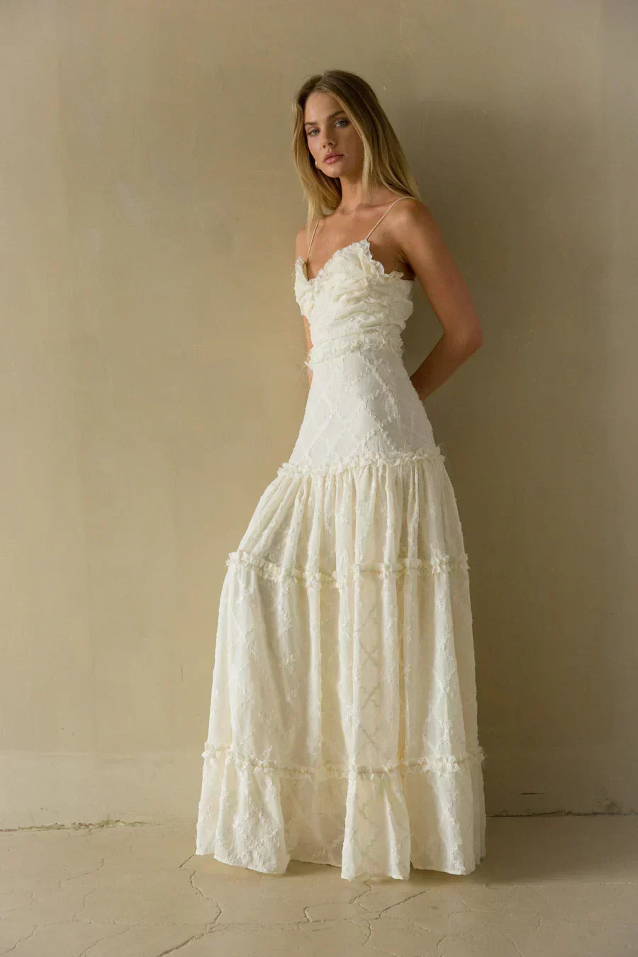 Percy Lace Maxi Dress