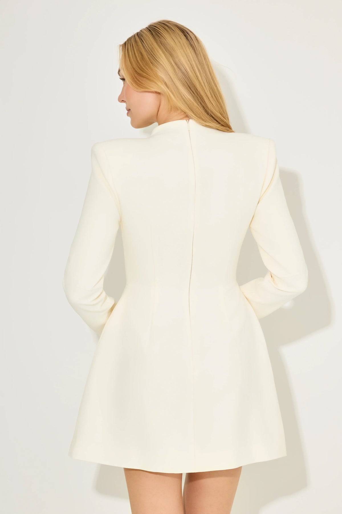 Button Mini Dress