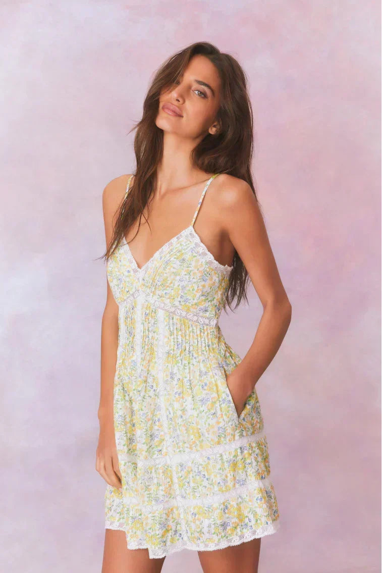Docila Cotton Mini Dress
