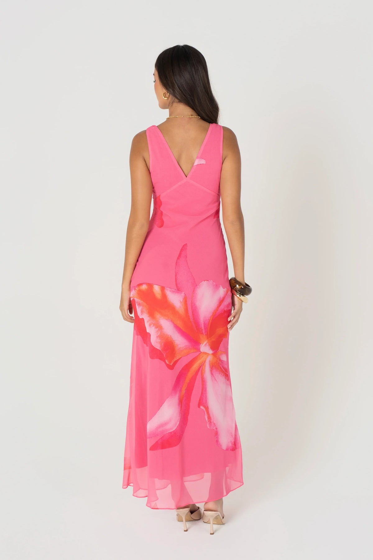 Bailey V-Neck Midi Dress